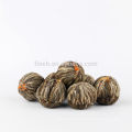 Natural Hand Tied Blooming Flowering Flower Artistic Chinese Green Tea Ball Individually Vacuum Sealed Blooms Great Gift Idea